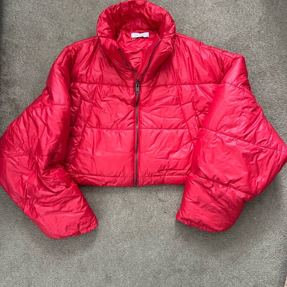 De Base cropped puffer jacket